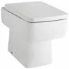 Nuie Bliss White Back To Wall Toilet Pan & Soft Close Seat
