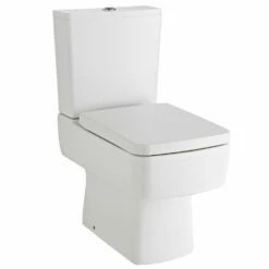 Nuie Bliss White Semi Flush To Wall WC - CBL008