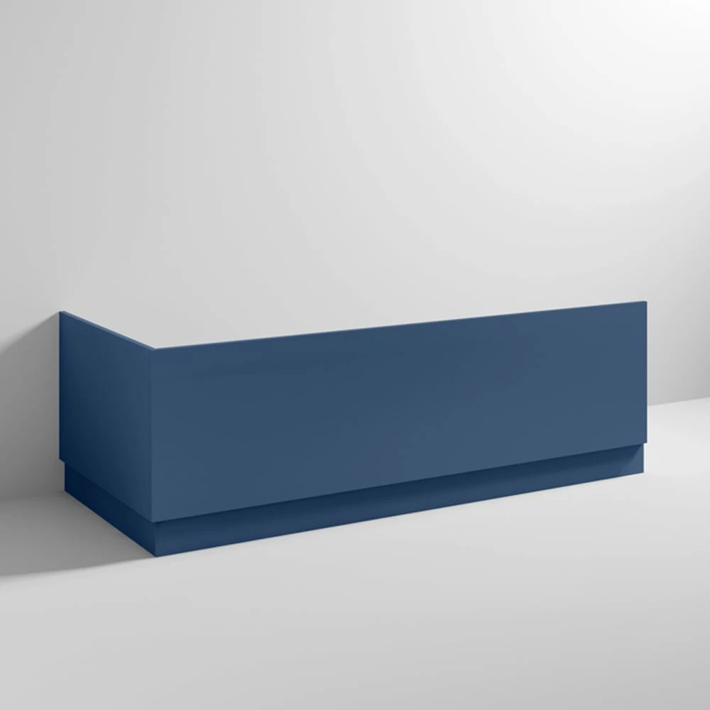 Nuie Blocks Satin Blue 1800mm Bath Front Panel - MOF378 2 Nuie Blocks Satin Blue 1800mm Bath Front Panel - MOF378 - Image 2