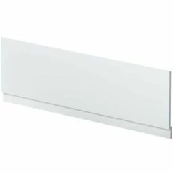 Nuie Blocks Satin White 1800mm Bath Front Panel - MOF178