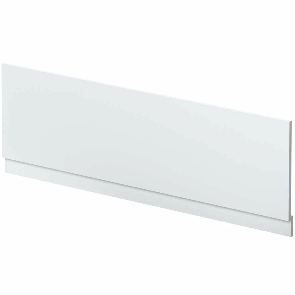 Nuie Blocks Satin White 1800mm Bath Front Panel - MOF178 1 Nuie Blocks Satin White 1800mm Bath Front Panel - MOF178