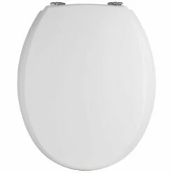 Nuie Carlton White High Level WC Toilet, Flush Pipe Kit & Chrome Hinges Seat -HANSGROHE Shop nuie carlton white high level wc toilet flush pipe kit chrome hinges seat p33451 162766 image