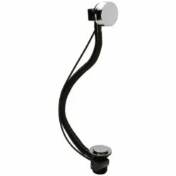 Nuie Chrome Pop Up Bath Waste & Overflow - EA318