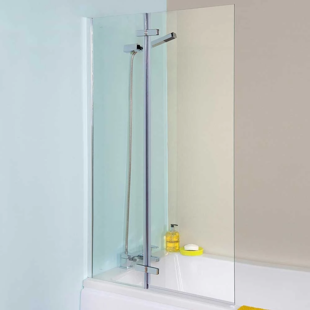 Nuie Ella Straight Hinged Bath Screen - ERSS1 2 Nuie Ella Straight Hinged Bath Screen - ERSS1 - Image 2