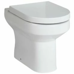 Nuie Harmony White Back To Wall Pan - NCH606