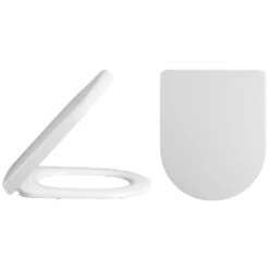 Nuie Harmony White Close Coupled Toilet Pan, Cistern & Soft Close Seat -HANSGROHE Shop nuie harmony white close coupled toilet pan cistern soft close seat p30959 150321 image