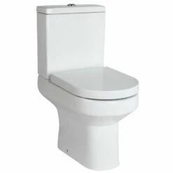 Nuie Harmony White Open To Wall Pan & Cistern - CHM003