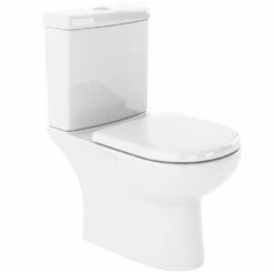 Nuie Lawton White Close Coupled WC - CLW002