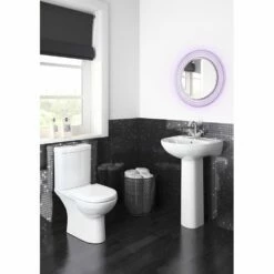 Nuie Lawton White Close Coupled WC - CLW002 -HANSGROHE Shop nuie lawton white close coupled wc clw002 p46904 221523 image