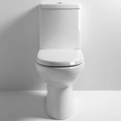 Nuie Lawton White Compact Toilet Pan & Cistern - CLW001