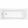 Nuie Linton Square Single Ended Straight Bath 1400x700