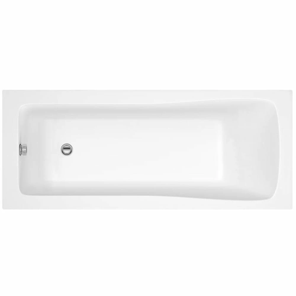 Nuie Linton Square Single Ended Straight Bath 1700x700 & Front Panel 3 Nuie Linton Square Single Ended Straight Bath 1700x700 & Front Panel - Image 3