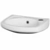 Nuie Melbourne 350x280 1th White Ceramics Wall Hung Basin NCU832