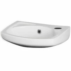 Nuie Melbourne 350x280 1th White Ceramics Wall Hung Basin NCU832