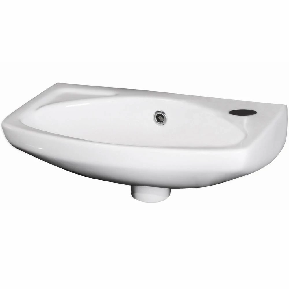 Nuie Melbourne 450x280 1th White Ceramics Wall Hung Basin NCU842 1 Nuie Melbourne 450x280 1th White Ceramics Wall Hung Basin NCU842