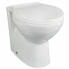 Nuie Melbourne White Back To Wall Toilet Pan & Soft Close Seat