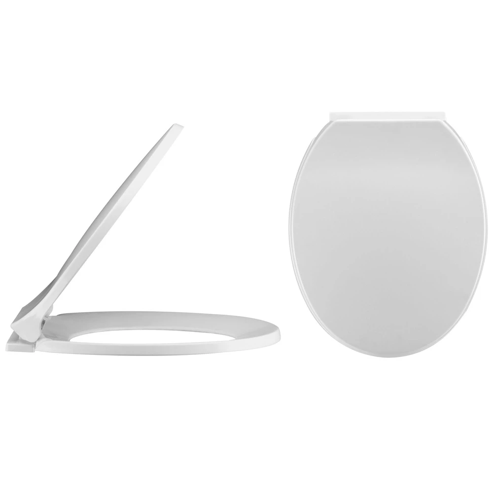 Nuie Melbourne White Back To Wall Toilet Pan & Soft Close Seat 2 Nuie Melbourne White Back To Wall Toilet Pan & Soft Close Seat - Image 2