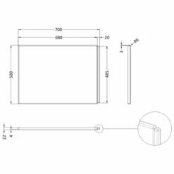 Nuie White Acrylic B-Shaped Shower Bath End Panel 750mm - WBB201 5 Nuie White Acrylic B-Shaped Shower Bath End Panel 750mm - WBB201 -HANSGROHE Shop nuie white acrylic b shaped shower bath end panel 750mm wbb201 p46997 222216 image
