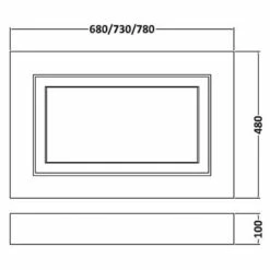 Nuie York Grey 750mm End Bath Panel - OLP212 -HANSGROHE Shop nuie york grey 750mm end bath panel olp212 p31315 155466 image