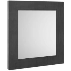 Nuie York Royal Grey 600mm Flat Mirror OLF414