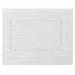 Nuie York White 750mm End Bath Panel - OLP112