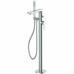 RAK Blade Chrome Single Lever Freestanding Bath Shower Mixer Tap - RAKBLD3014