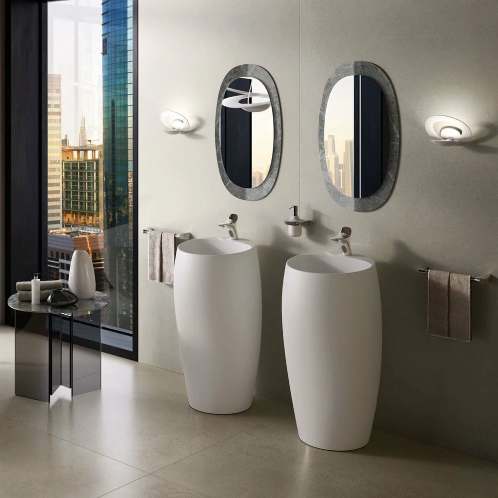 RAK Cloud 490x495 1th Matt White Freestanding Basin CLOFS5001500A 2 RAK Cloud 490x495 1th Matt White Freestanding Basin CLOFS5001500A - Image 2