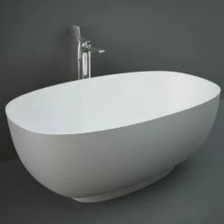 RAK Cloud Matt Grey Freestanding Bath Tub - CLOBT14075503