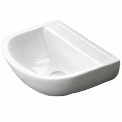 RAK Compact Special Needs 500x380 0th White Cloakroom Basin - COM50BASSN