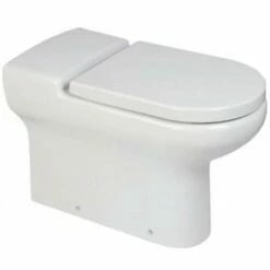 RAK Compact Special Needs White Extended Rimless Back To Wall WC Pan - COMBTW750