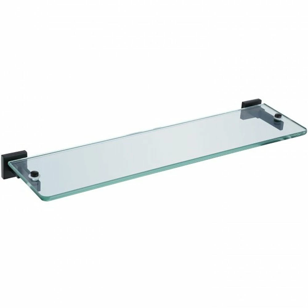 RAK Cubis Black Glass Shelf - RAKCUB9913B 1 RAK Cubis Black Glass Shelf - RAKCUB9913B