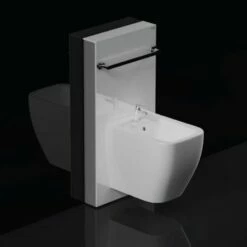 RAK Ecofix White Cistern Cabinet For Wall Hung Bidet - FS04RAKCAB01