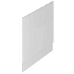 RAK High Gloss White Shower Bath End Panel 700x460mm - EP700