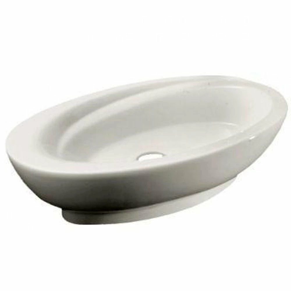 RAK Infinity Alpine White Counter Top Wash Basin 450mm - INFSCTBAS 1 RAK Infinity Alpine White Counter Top Wash Basin 450mm - INFSCTBAS