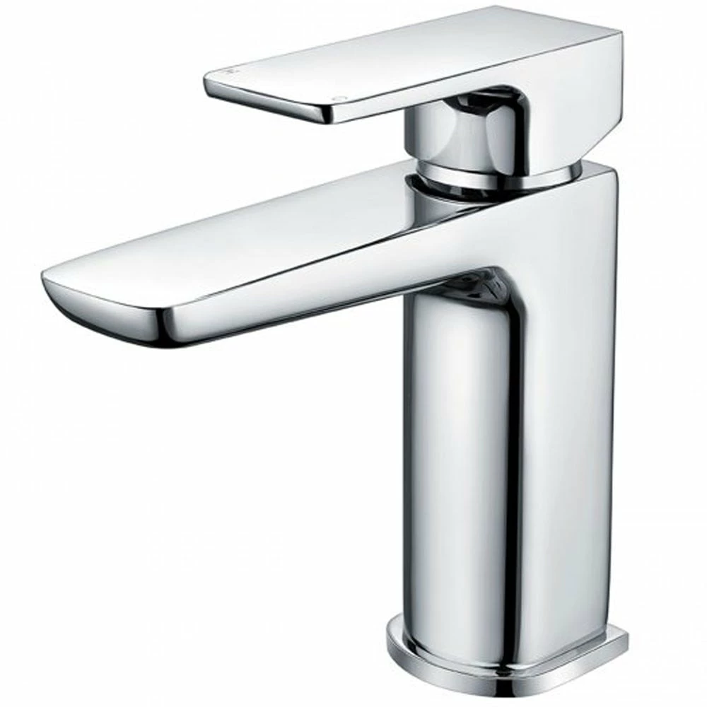 RAK Moon Chrome Single Lever Mono Basin Mixer Tap & Clicker Waste - RAKMOO3001 1 RAK Moon Chrome Single Lever Mono Basin Mixer Tap & Clicker Waste - RAKMOO3001