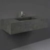 RAK Precious 1030x470 1th Behind Grey Wall Hung Wash Basin - PRECT10347104A