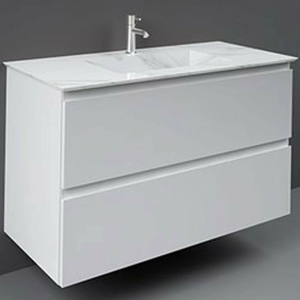 RAK Precious 1030x470 1th Carrara Drop-In Wash Basin - PREOC10347100A 1 RAK Precious 1030x470 1th Carrara Drop-In Wash Basin - PREOC10347100A