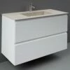RAK Precious 1030x470 1th Ivory Drop-In Wash Basin - PREOC10347102A