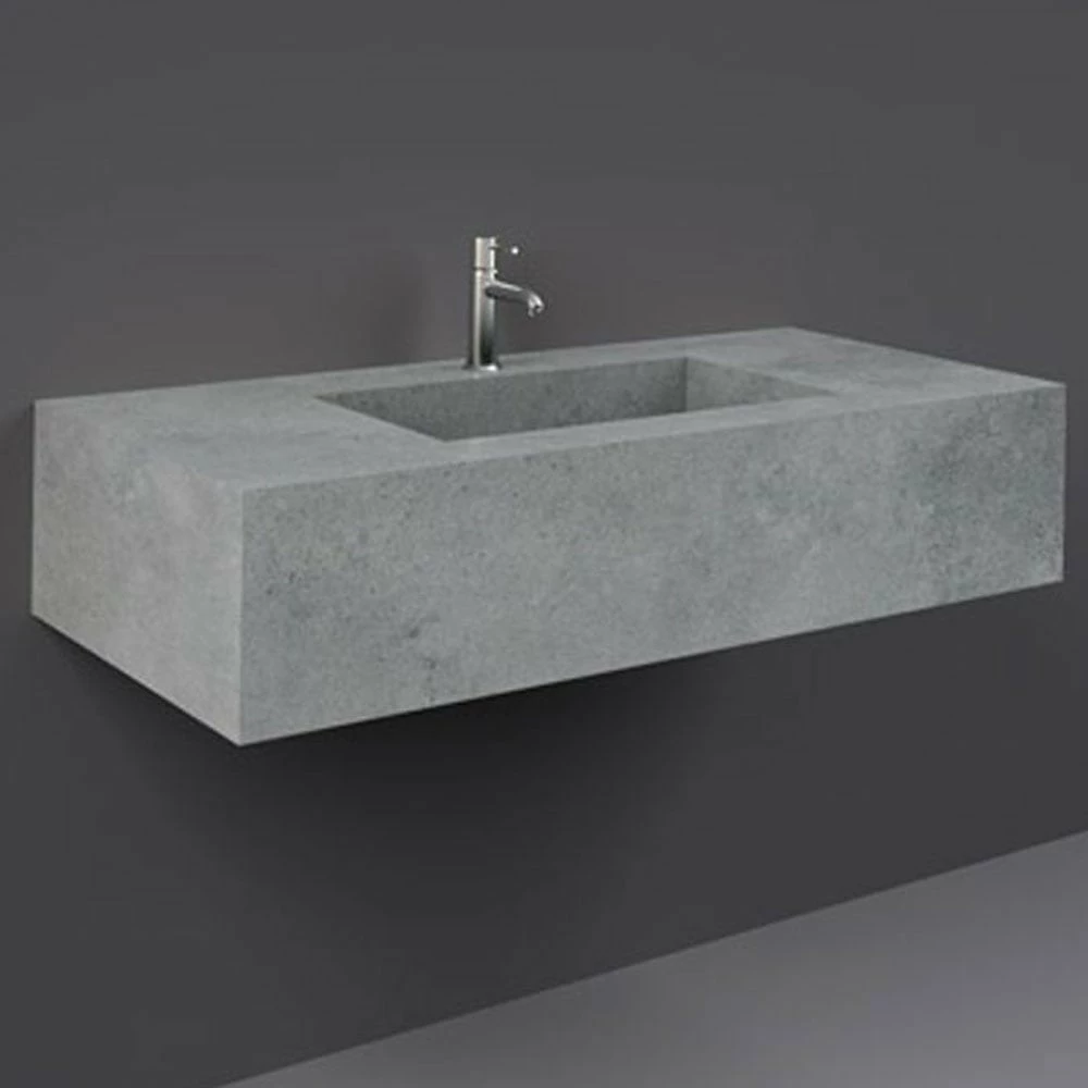 RAK Precious 1030x470 1th Surface Cool Grey Wall Hung Wash Basin - PRECT10347103A 1 RAK Precious 1030x470 1th Surface Cool Grey Wall Hung Wash Basin - PRECT10347103A