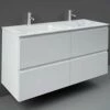RAK Precious 1230x470 2th Carrara Drop-In Wash Basin - PREOC12347100A