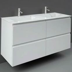 RAK Precious 1230x470 2th Carrara Drop-In Wash Basin - PREOC12347100A