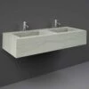 RAK Precious 1230x470 2th Macaubus Console Wall Hung Wash Basin - PRECT12347101A