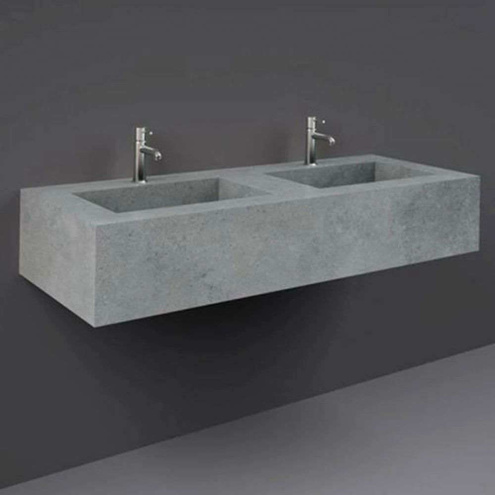 RAK Precious 1230x470 2th Surface Cool Grey Wall Hung Wash Basin - PRECT12347103A 1 RAK Precious 1230x470 2th Surface Cool Grey Wall Hung Wash Basin - PRECT12347103A