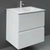 RAK Precious 630x470 1th Carrara Drop-In Wash Basin - PREOC06347100A