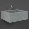 RAK Precious 630x470 1th Surface Cool Grey Wall Hung Wash Basin - PRECT06347103A