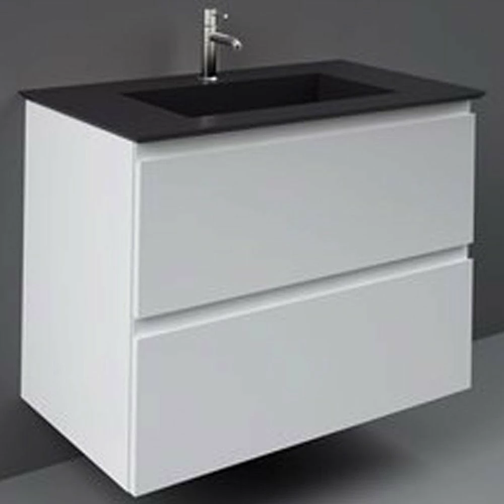 RAK Precious 830x470 1th Uni Dark Black Drop-In Wash Basin - PREOC08347105A 1 RAK Precious 830x470 1th Uni Dark Black Drop-In Wash Basin - PREOC08347105A