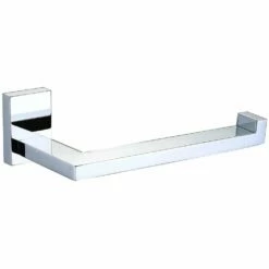 RAK Resort Chrome Toilet Roll Holder With Back Plate - RAKC17151