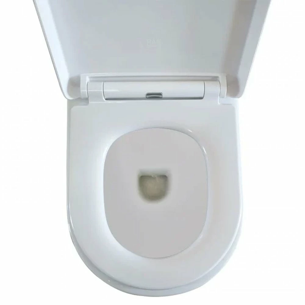 RAK Resort White Back To Wall Rimless Comfort Height Toilet Pan & Seat 2 RAK Resort White Back To Wall Rimless Comfort Height Toilet Pan & Seat - Image 2