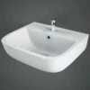 RAK Series 600 400x365 1th White Ceramic Cloakroom Wall Hung Basin - S60040BAS1