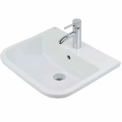 RAK Series 600 500x425 1th Alpine White Drop-In Wash Basin - S600VB1